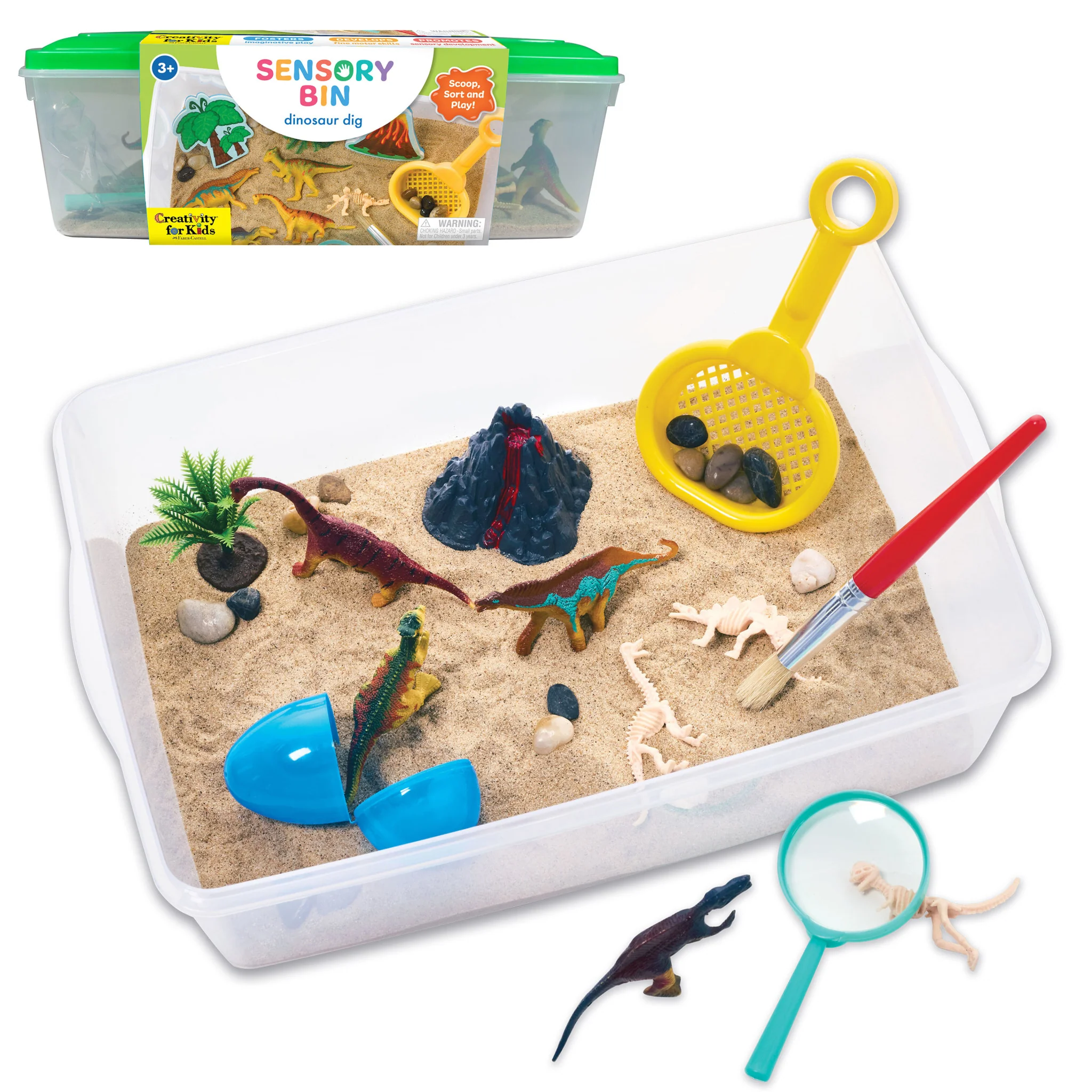 Sensory Bin Dinosaur Dig - #6283000 - Faber-Castell
